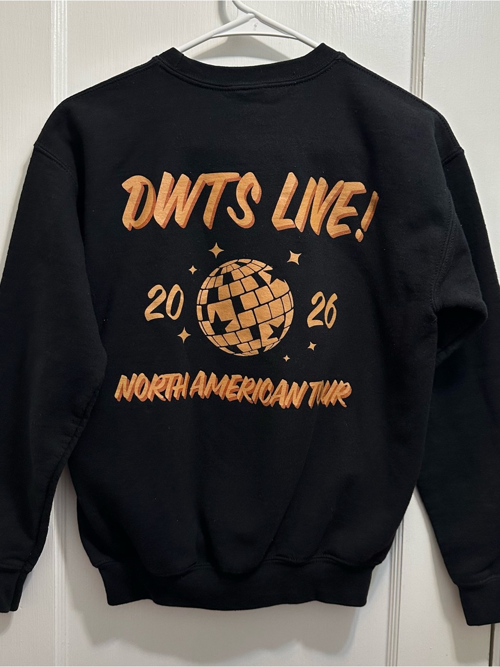 DWTS Live! North American Tour Black Sweatshirt - Youth L